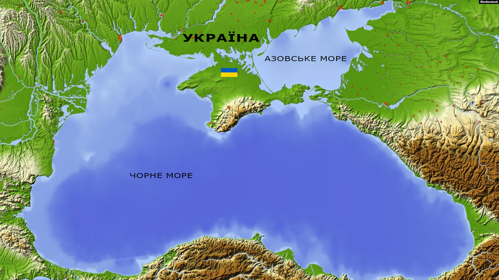 де знаходиться чорне море
